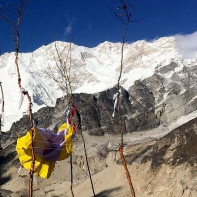 During Kanchenjunga Base Camp Trek