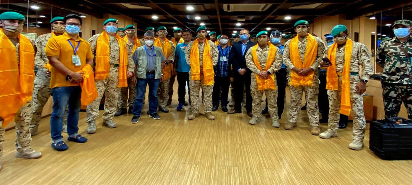 Royal Family of Bahrain in Nepal for Expedition 2020/21
