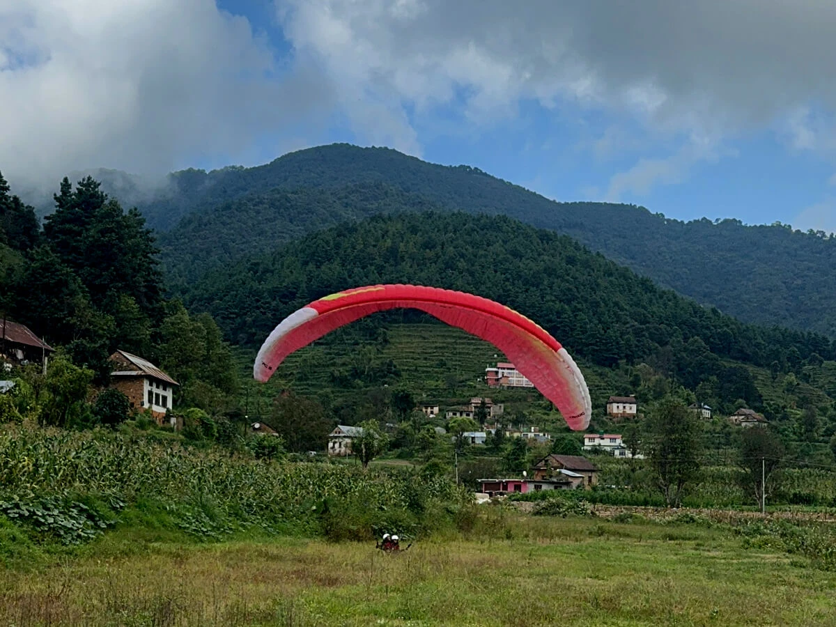Chandragiri Chitlang Paragliding