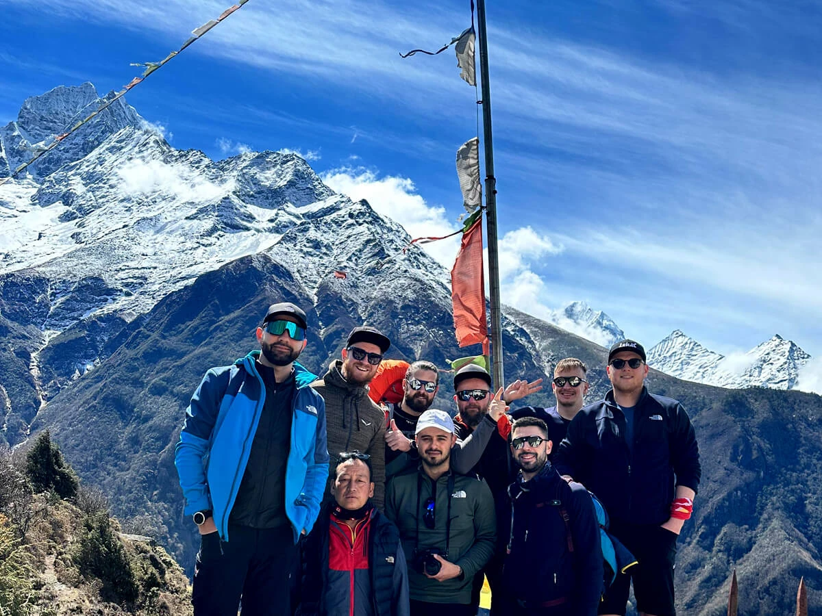 Chulu West Climbing