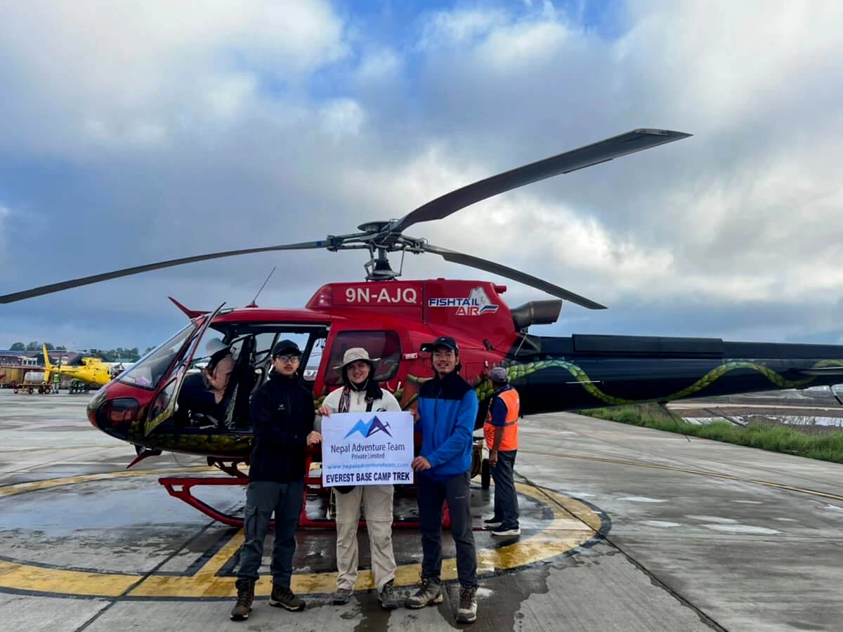 EBC Helicopter Return