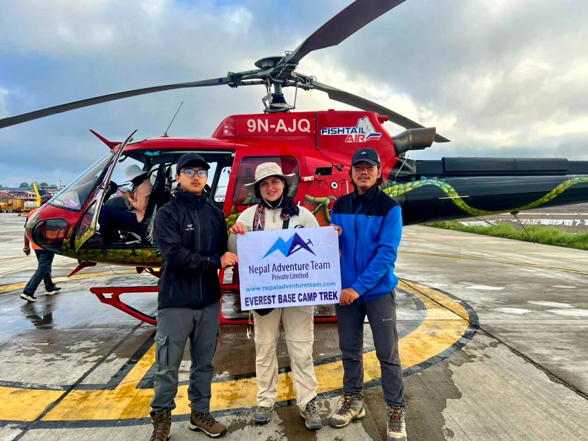 EBC Helicopter Tour with Landing at Kalapatthar