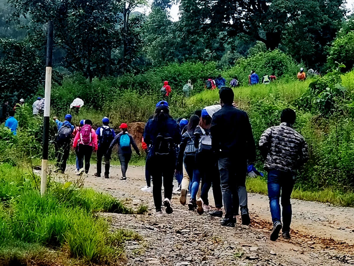 Hiking to Champadevi