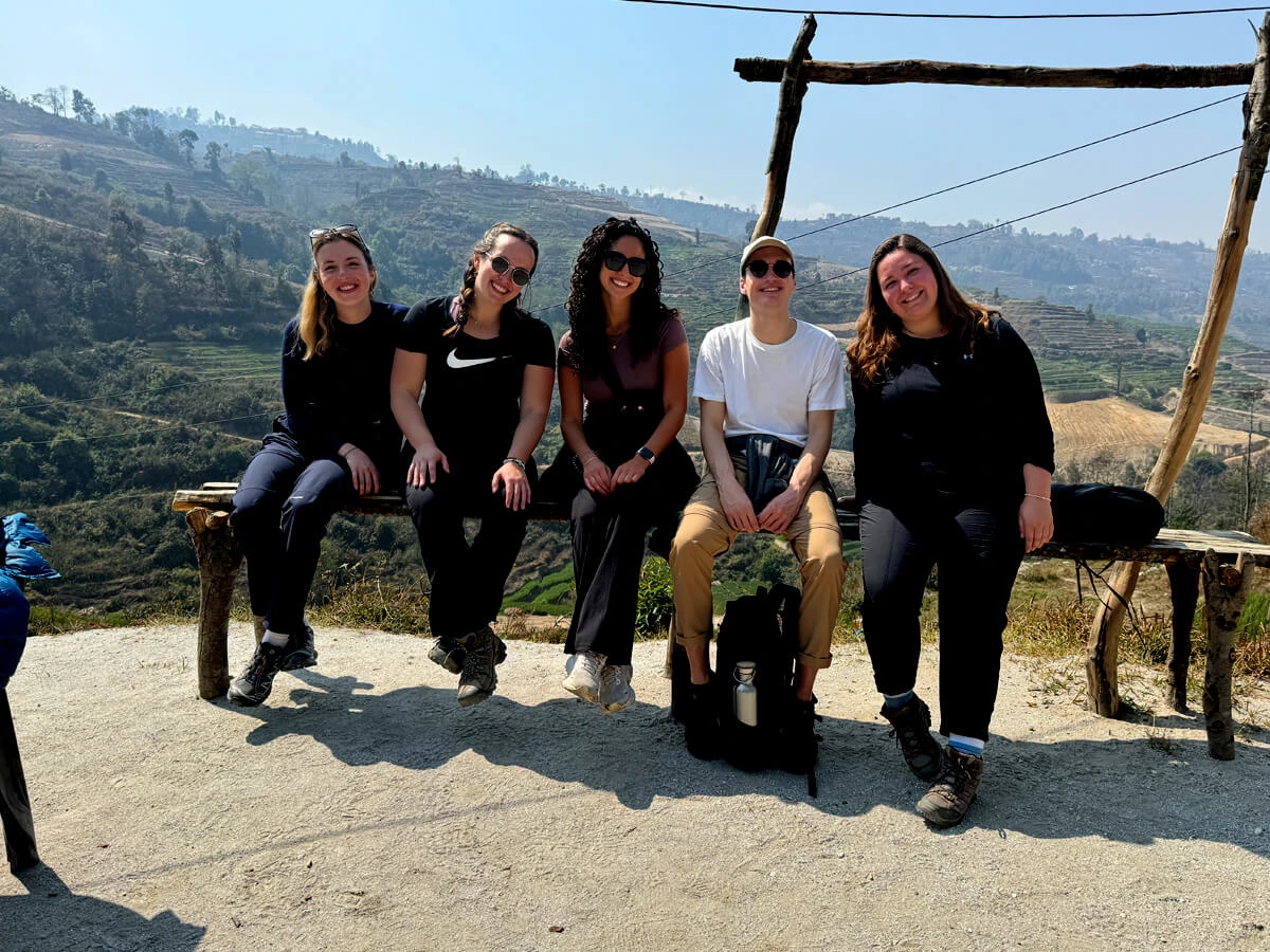 Hiking to Nagarkot