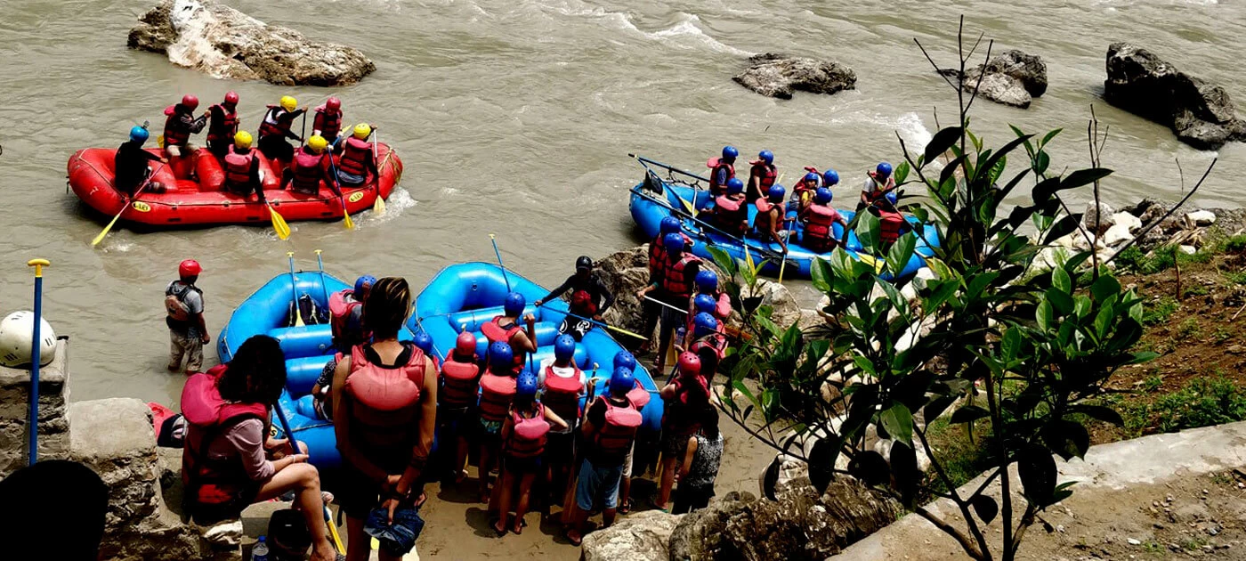 Rafting in Nepal