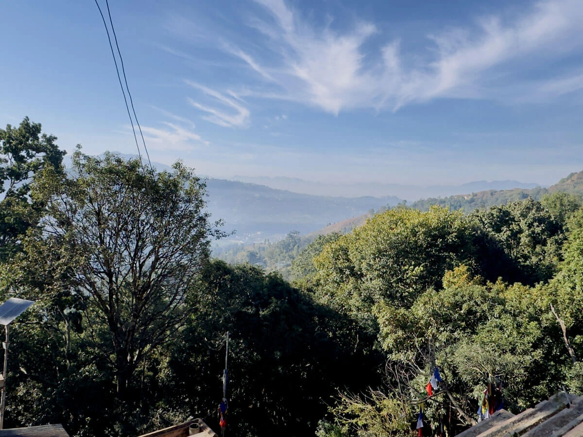 Valley, and Jungle View from Milerepa Cave