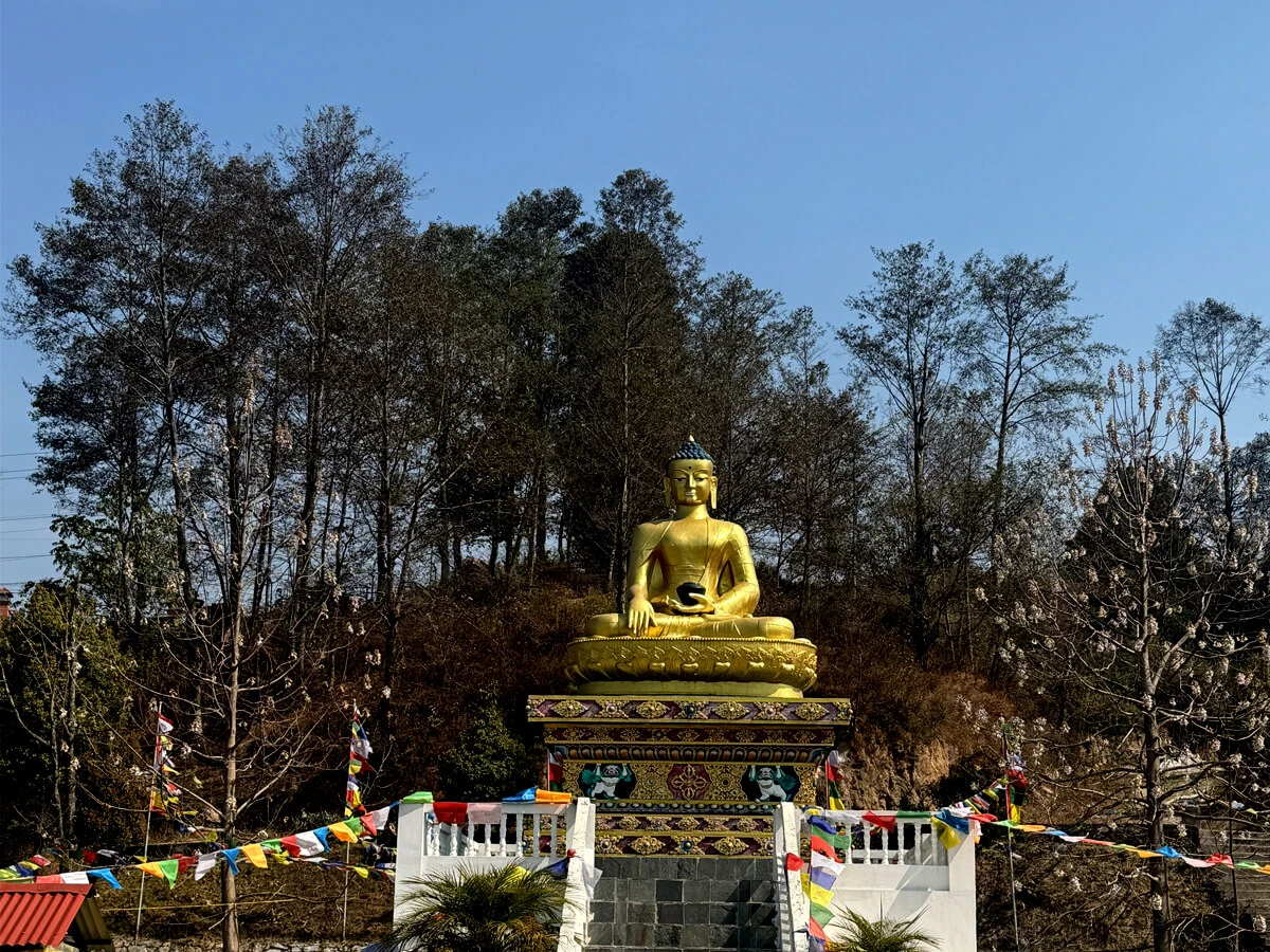 Buddha Park On Thw Way To Nagarkot Hike