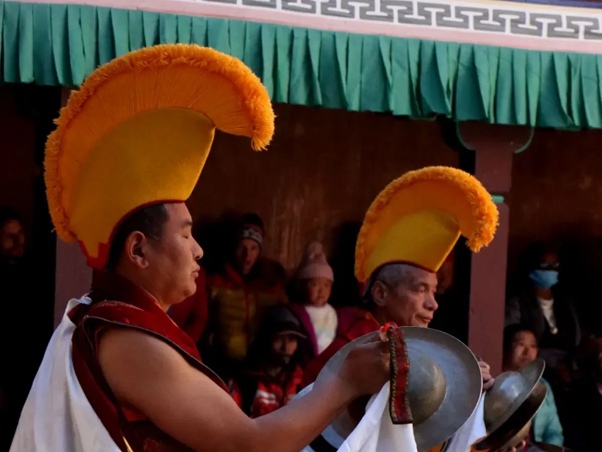 Chanting Matra By Monks