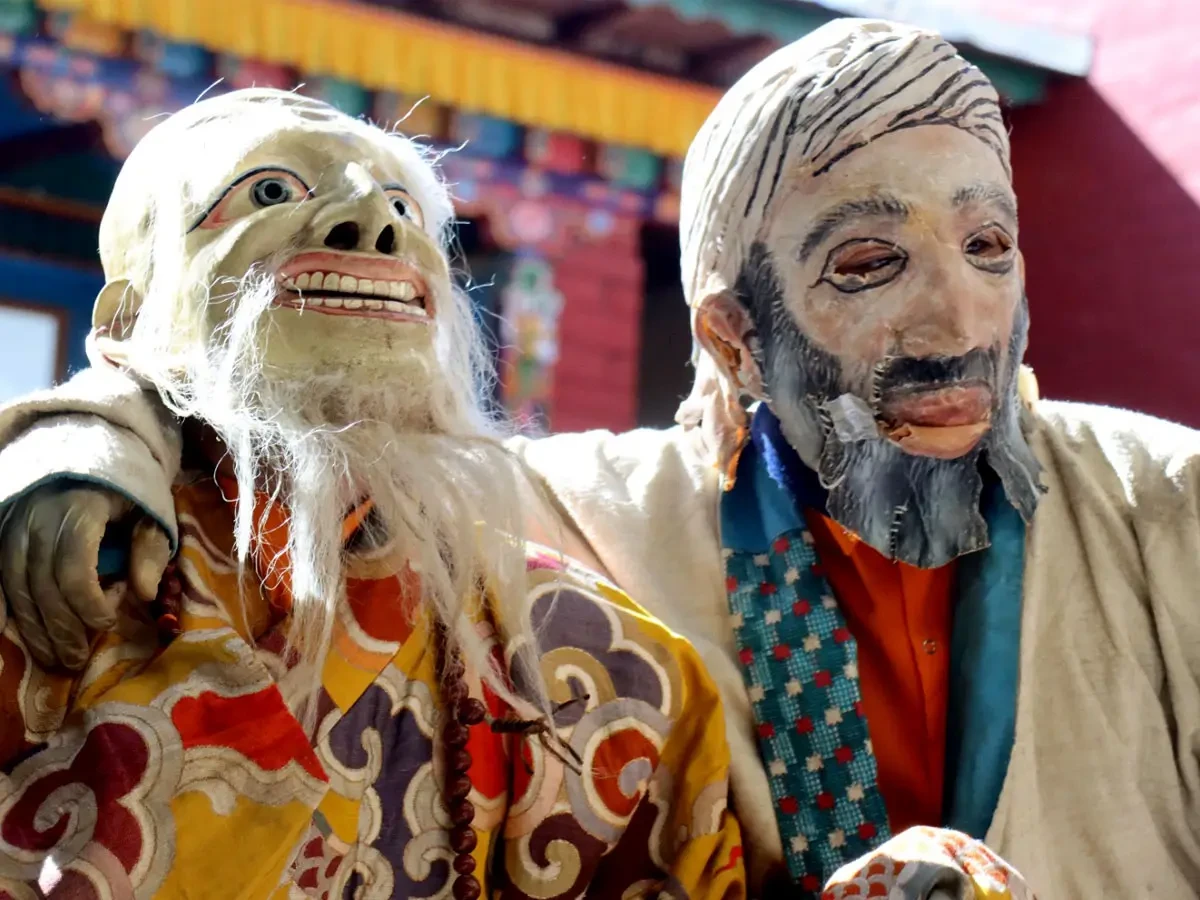 Funy Dance At Mani Rimdu Puja