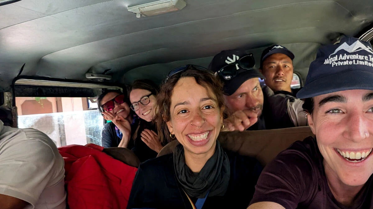 Jeep Ride to Machhikhola