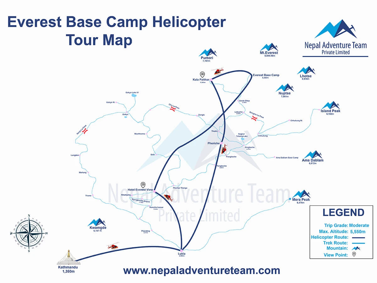 Everest Base Camp Helicopter Tour