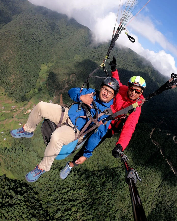 Kathmandu Paragliding in Nepal